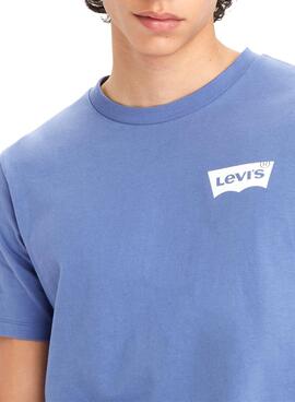 Camiseta Levis Seasonal Azul para Hombre