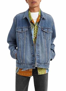 Chaqueta Levis Skyline Azul para Hombre