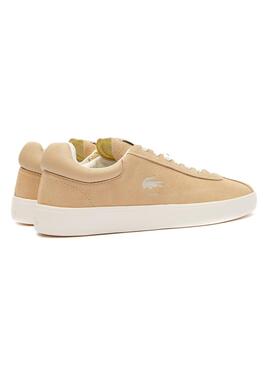 Zapatillas Lacoste Baseshot Tostado Para Mujer