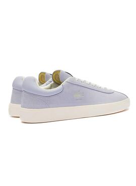 Zapatillas Lacoste Baseshot  Azul Para Mujer