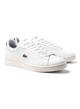 Zapatillas Lacoste Carnaby Pro Piel Blanco Hombre