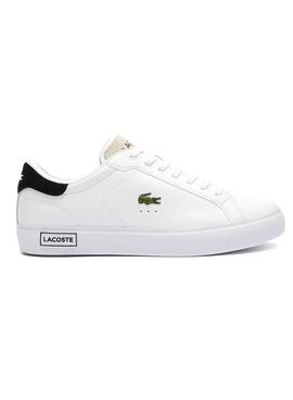 Zapatillas Lacoste Powercourt Piel Blanco Hombre