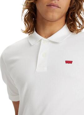 Polo Levis Housemark Blanco para Hombre