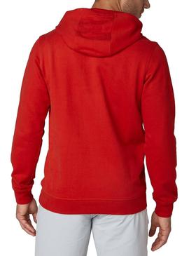 Sudadera Helly Hansen Logo Hoodie Rojo Hombre