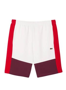 Bermudas Lacoste jogger Colorblock Para Hombre