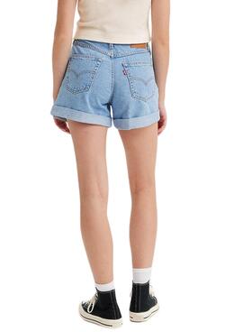 Shorts Levis Rolled Azul para Mujer