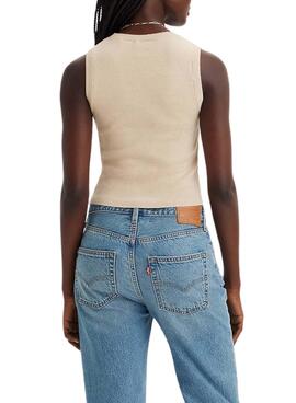 Top Levis Ocean Beige para Mujer