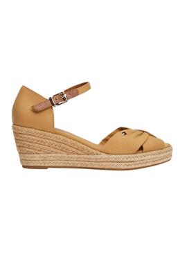 Sandalias Tommy Hilfiger Basic Open Marrón Mujer