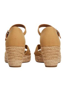 Sandalias Tommy Hilfiger Basic Open Marrón Mujer