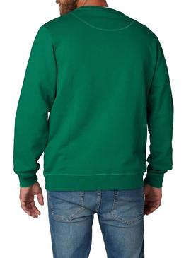 Sudadera Helly Hansen Logo Sweat Verde Hombre