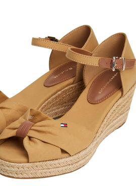 Sandalias Tommy Hilfiger Basic Open Marrón Mujer