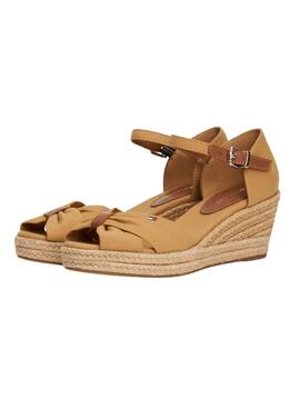 Sandalias Tommy Hilfiger Basic Open Marrón Mujer