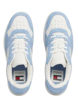 Zapatillas Tommy Jeans Retro Washed Azul Mujer