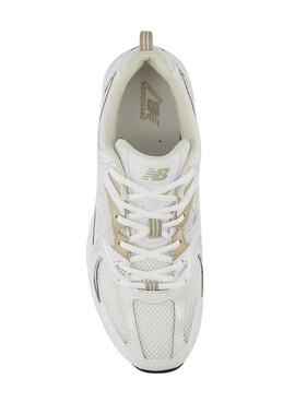 Zapatillas New Balance 530 Blanco Tostado Mujer