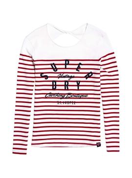 Camiseta Superdry Callie Rojo Mujer