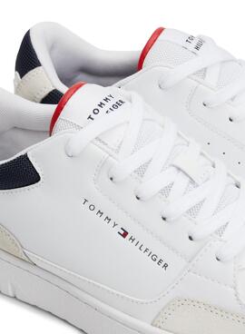 Zapatillas Tommy Hilfiger Basket Blanco Hombre