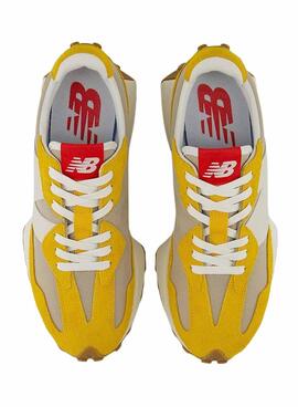 Zapatillas New Balance 327 Retro Amarillo Hombre