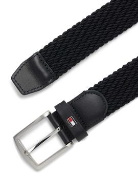 Cinturón Tommy Hilfiger Denton Marino Para Hombre