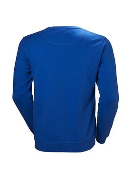 Sudadera Helly Hansen Logo Sweat Azul Hombre