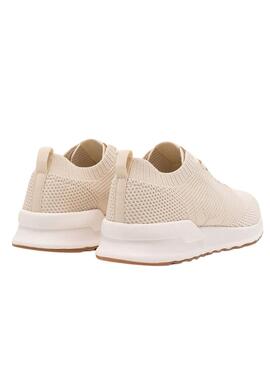 Zapatillas Ecoalf Knit Beige Para Mujer