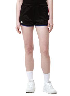 Shorts Kappa Losille Negro para Mujer