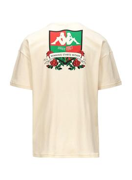 Camiseta Kappa Lerice Beige para Hombre