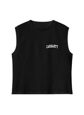 Camiseta Carhartt University Negro Para Mujer