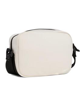 Bolso Tommy Jeans Essential Crossover Blanco Mujer