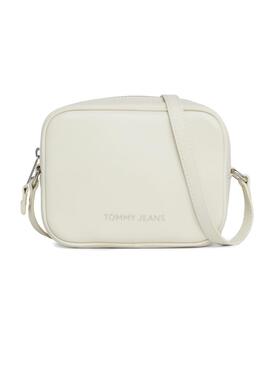 Bolso Tommy Jeans Essential Must Beige Para Mujer