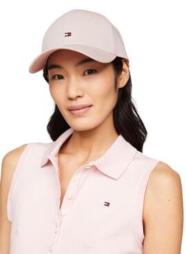 Gorra Tommy Hilfiger Essential Flag Beige