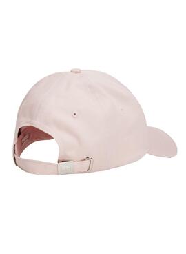 Gorros y guantes Tommy Hilfiger rosa para mujer.