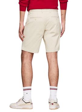 Bermudas Tommy Hilfiger Brooklyn Beige Para Hombre