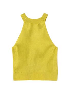 Top Mayoral Tricot Amarillo para Niña