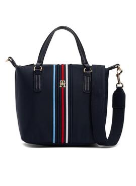 Bolso Tommy Hilfiger Poppy Small Beige Para Mujer