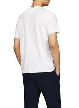 Camiseta Tommy Hilfiger 85 Blanco Para Hombre