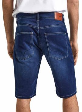 Bermuda Pepe Jeans Slim Gymdigo Para Hombre