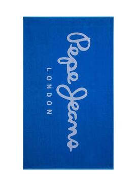 Toalla Pepe Jeans Logo Azul Para Hombre