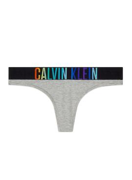 Tanga Calvin Klein Gris Para Mujer