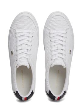 Zapatillas Tommy Hilfiger Monotype Blanco Mujer