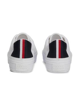 Zapatillas Tommy Hilfiger Monotype Blanco Mujer