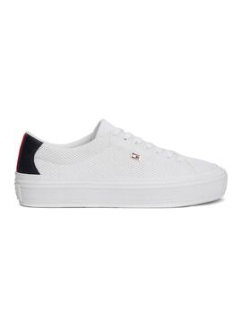 Zapatillas Tommy Hilfiger Monotype Blanco Mujer