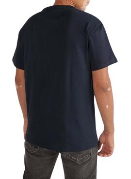 Camiseta Tommy Jeans Rehular Corporative Marino