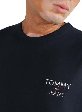 Camiseta Tommy Jeans Rehular Corporative Marino