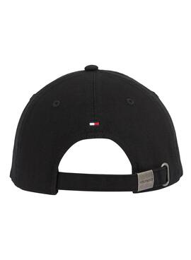 Gorra Tommy Hilfiger Monotype Negro Para Hombre