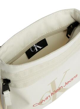 Bandolera Calvin Klein Sports Essentials Beige