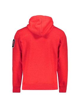 Sudadera Jack and Jones Jorchamps Rojo de Hombre