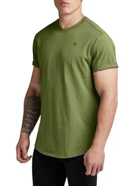 Camiseta G-Star Lash Verde Para Hombre