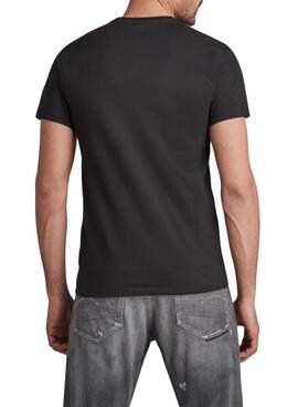 Camiseta G-Star Base Negro Para Hombre