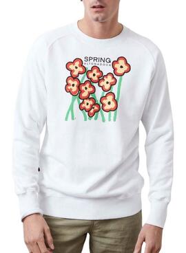 Sudadera Altonadock Spring Blanco Para Hombre