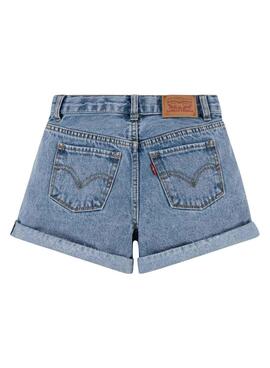 Shorts Levis Mom Azul Para Niña